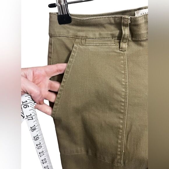 Anthropologie sanctuary nwt cargo pants khaki 26 2 - Picture 11 of 15
